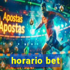 horario bet